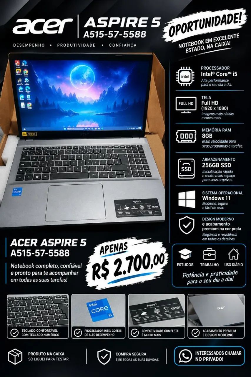 NOTEBOOK ACER ASPIRE 5