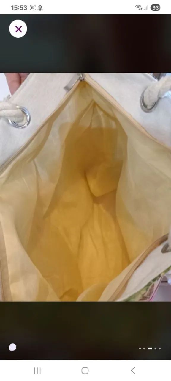 Bolsa de praia estilo farm  - Foto 3