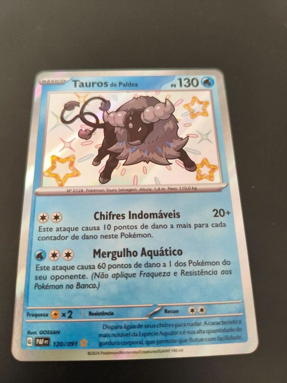 Tauros de paldea (120/091)