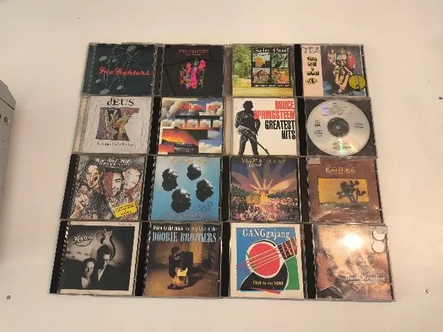 Cds Rock Pop Clássicos Foo Fighters Springsteen Eagles 16 UNIDADES 