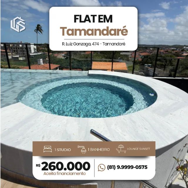 Flat Pronto em Tamandaré | ALMARES | R$ 260 Mil - Foto 5