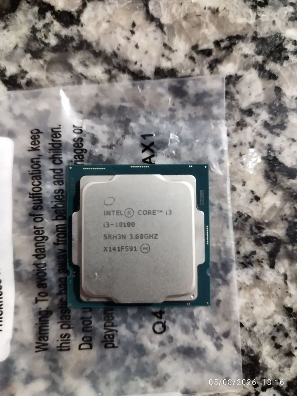 Processador I3 10100