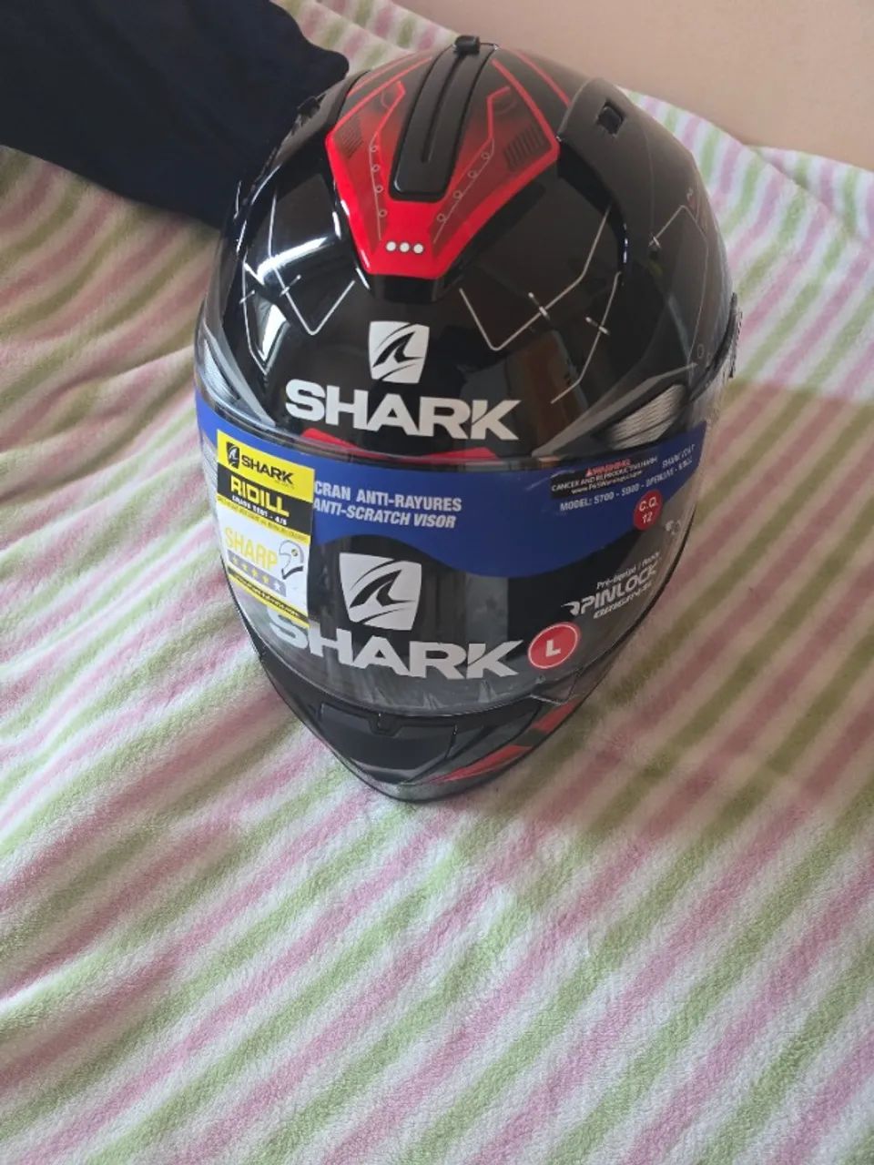 Capacete  marca Shark, modelo RIDILL  - Foto 4
