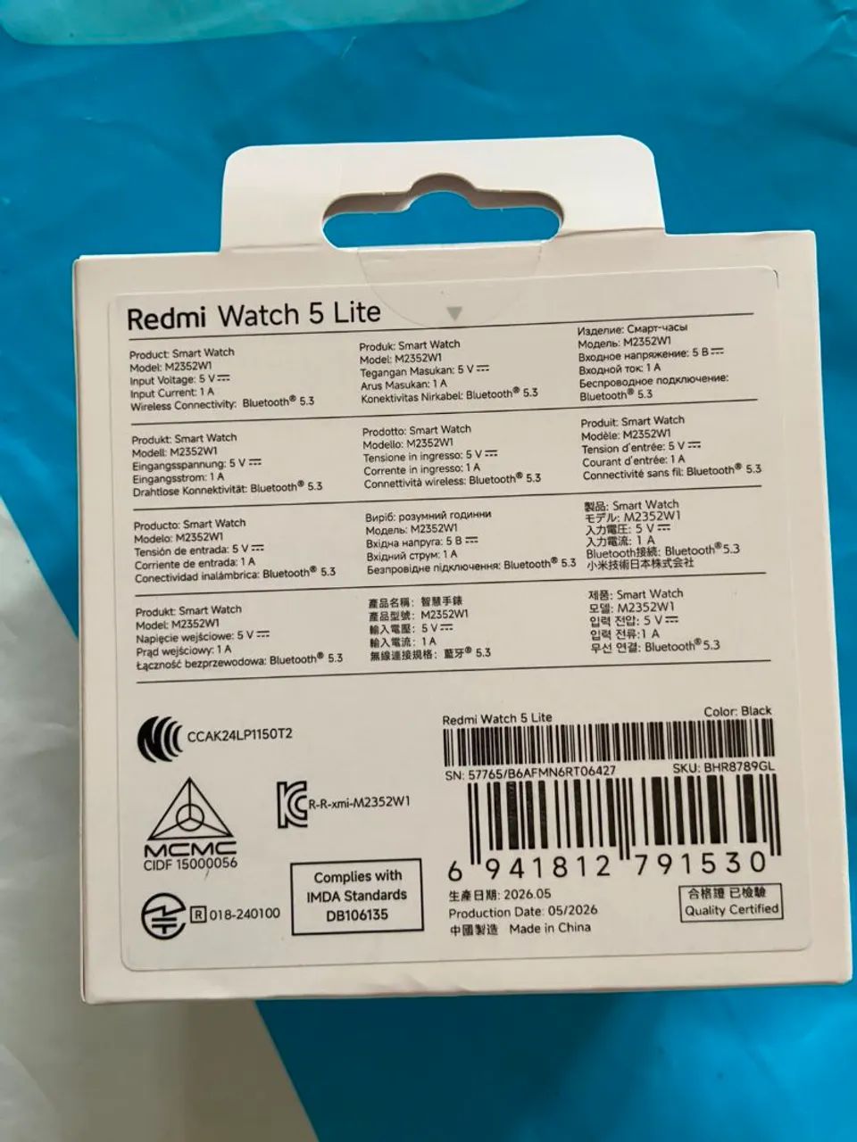Relógio redmi 5 lite ,zero na caixa,tem gps! - Foto 3