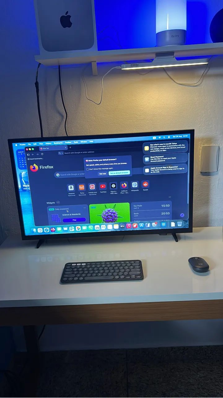 Mac mimi m1 256gb ssd impecável  - Foto 2