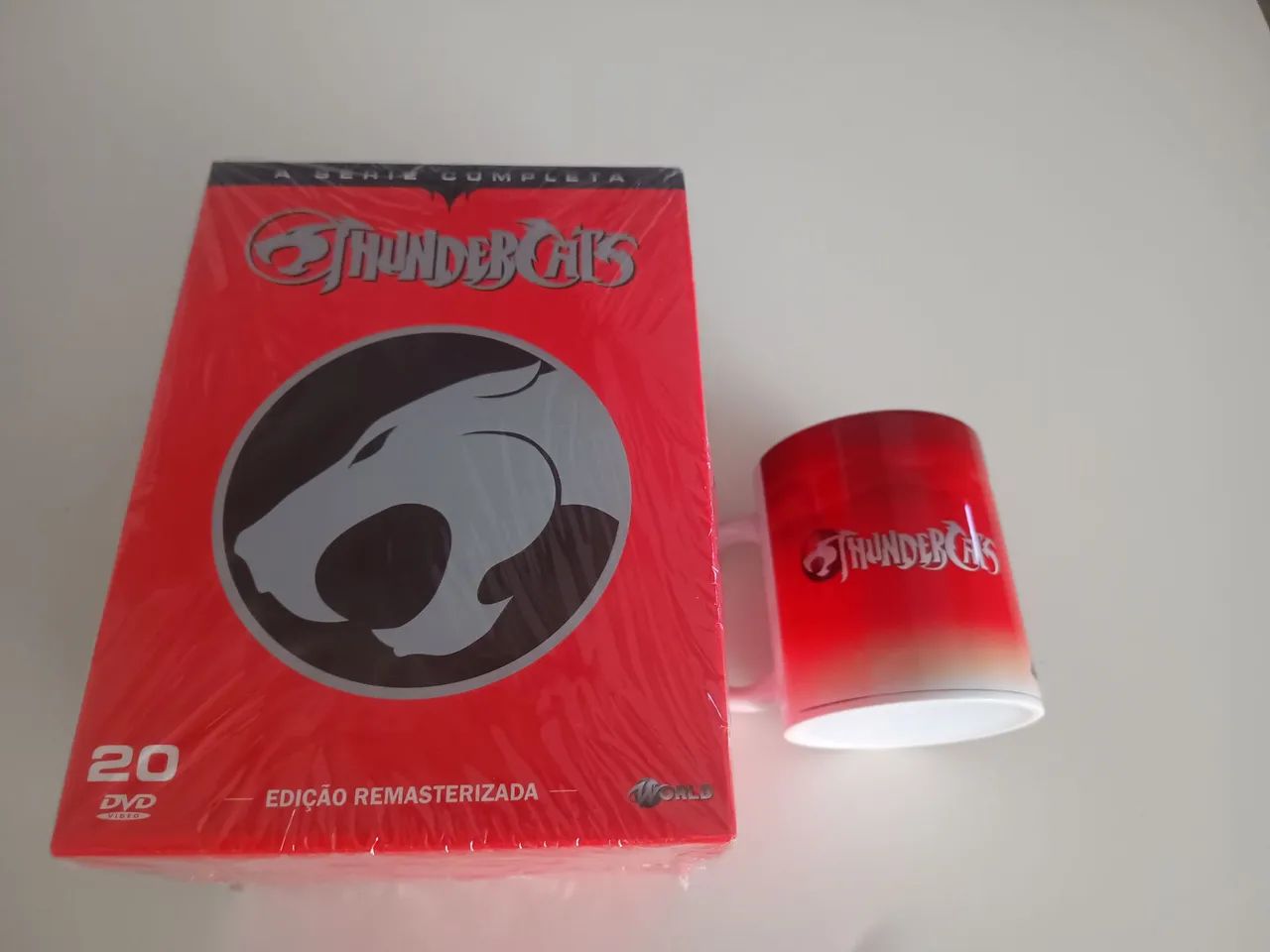 Box Dvd Thundercats - a Série Completa - 20 discos . 130 episódios