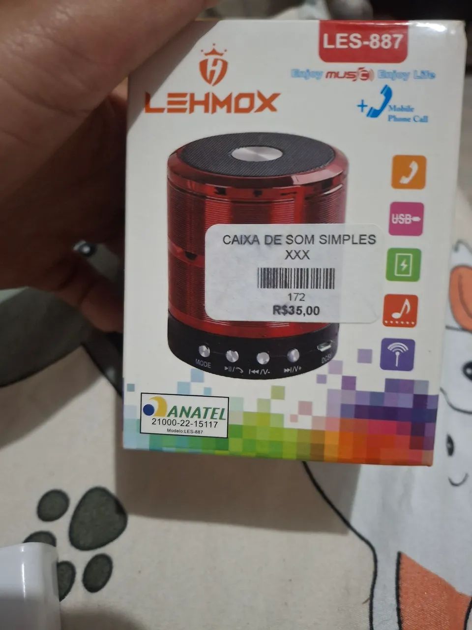 Caixinha Bluetooth  - Foto 2