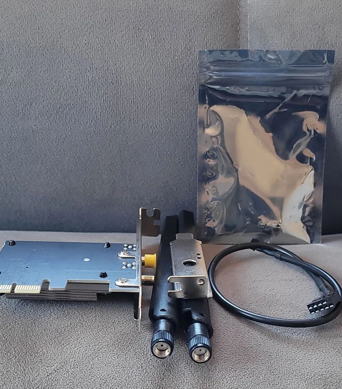 Placa PCI-E WiFi 6E AX5400 + Bluetooth 5.3 | Intel AX210 | 5374Mbps | Windows 10/1 - Foto 5