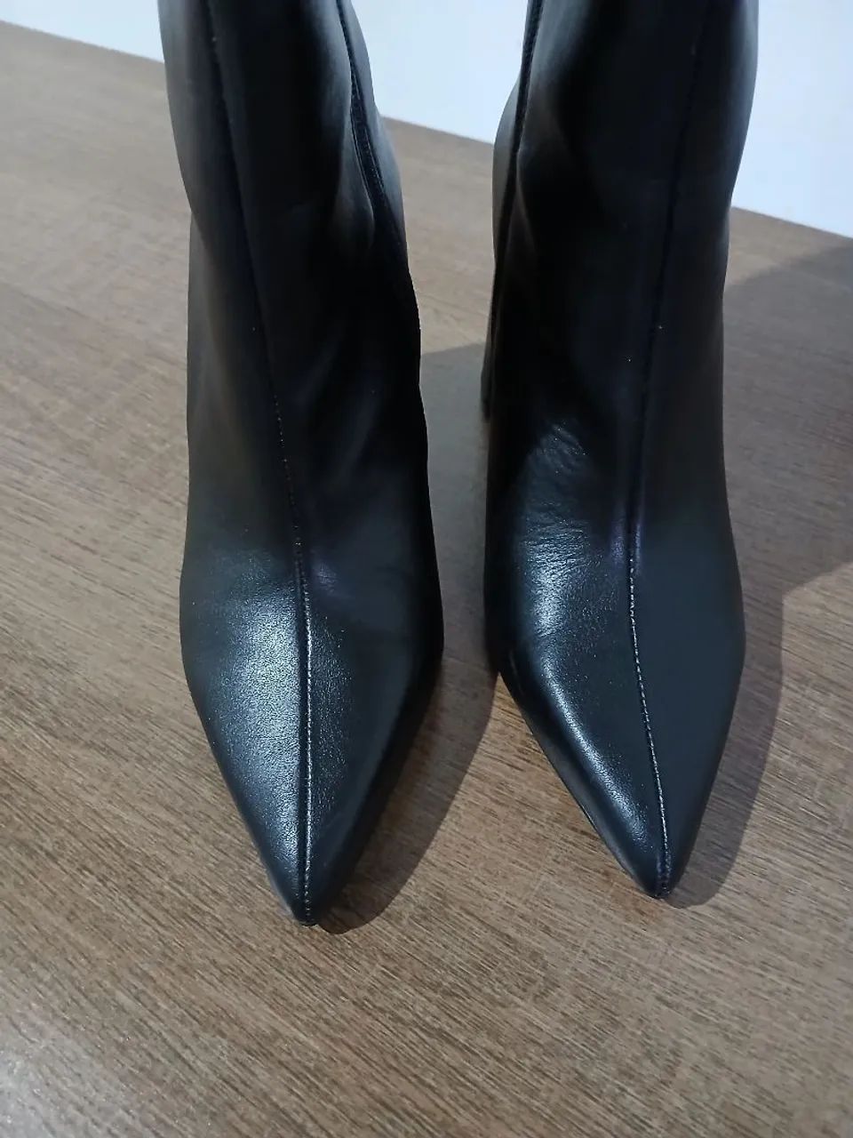 Bota Salto Alto Zara 35 - Foto 3