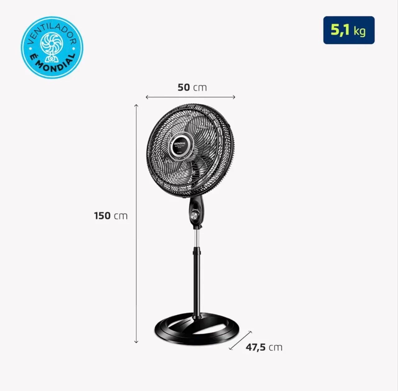 Ventilador vertical Mondial - Foto 2