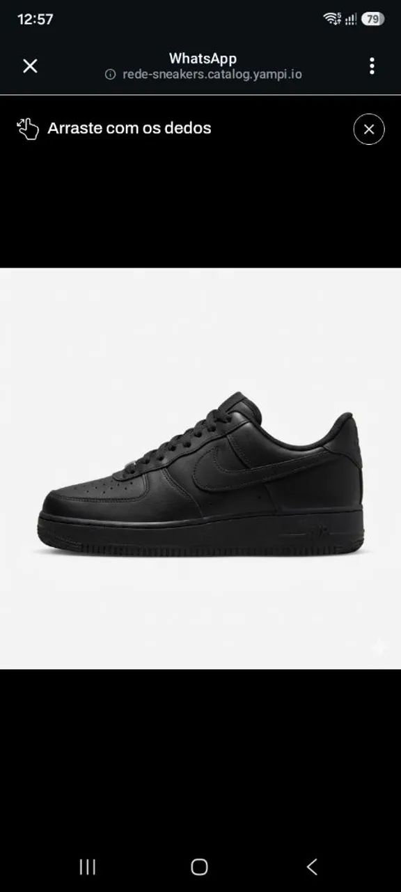 Tenis air force 1 preto