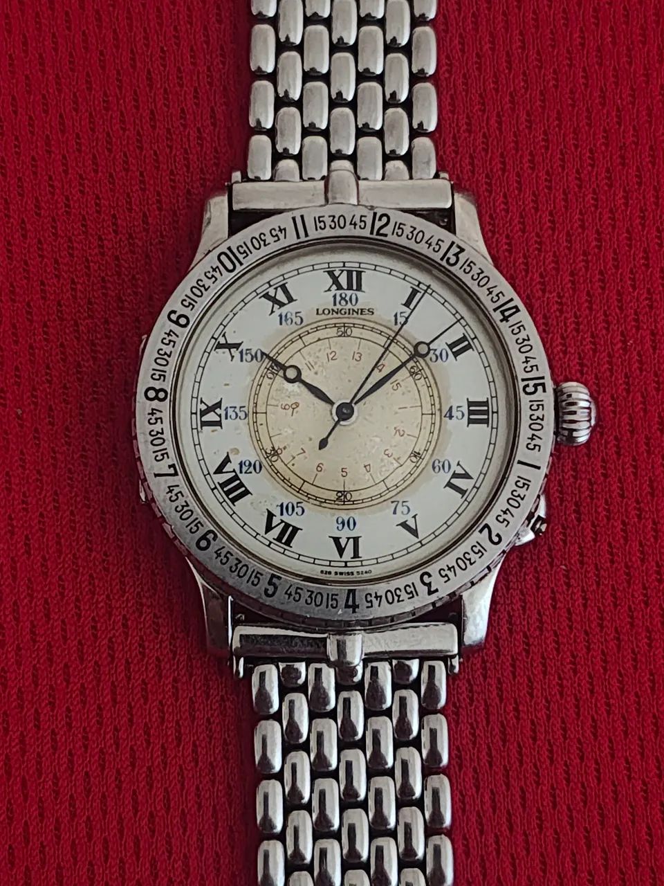 Relógio Longines Hour Angle Automático Charles Lindenberg  - Foto 5
