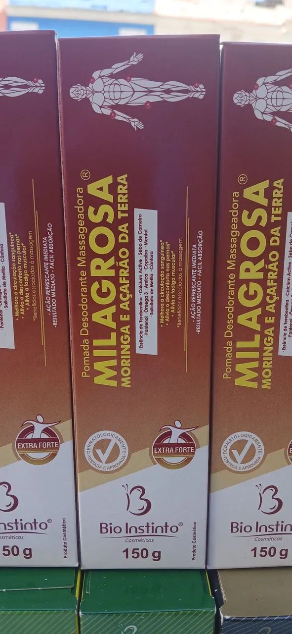 Kit com 3 Pomadas Milagrosa - Foto 4