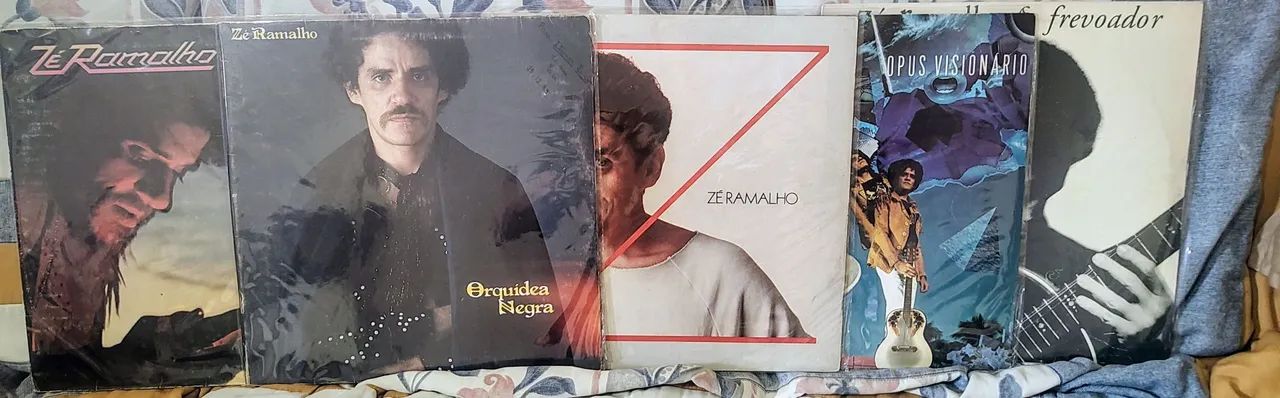 Zé Ramalho, 5 discos de vinil 