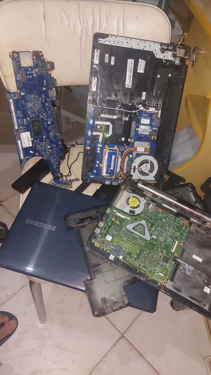 Peças de Notebooks diversas Lote - Foto 4