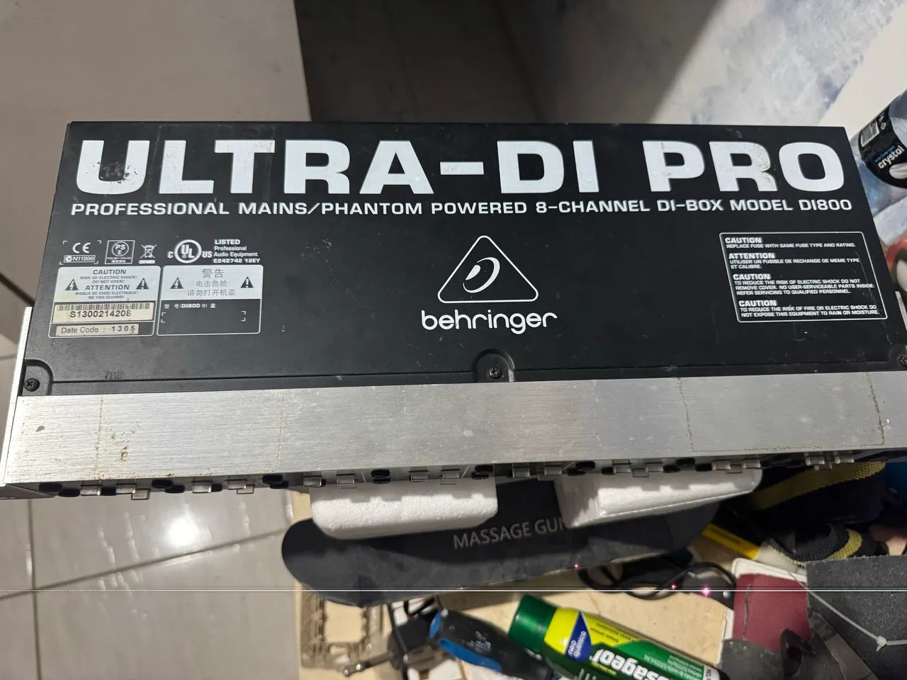 Direct Box Behringer Ultra Di-800 - Foto 3