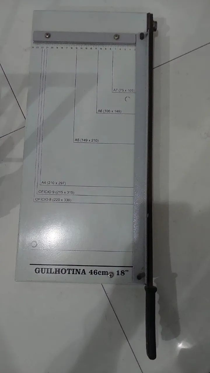 Guilhotina 46 cm praticamente nova - Foto 2