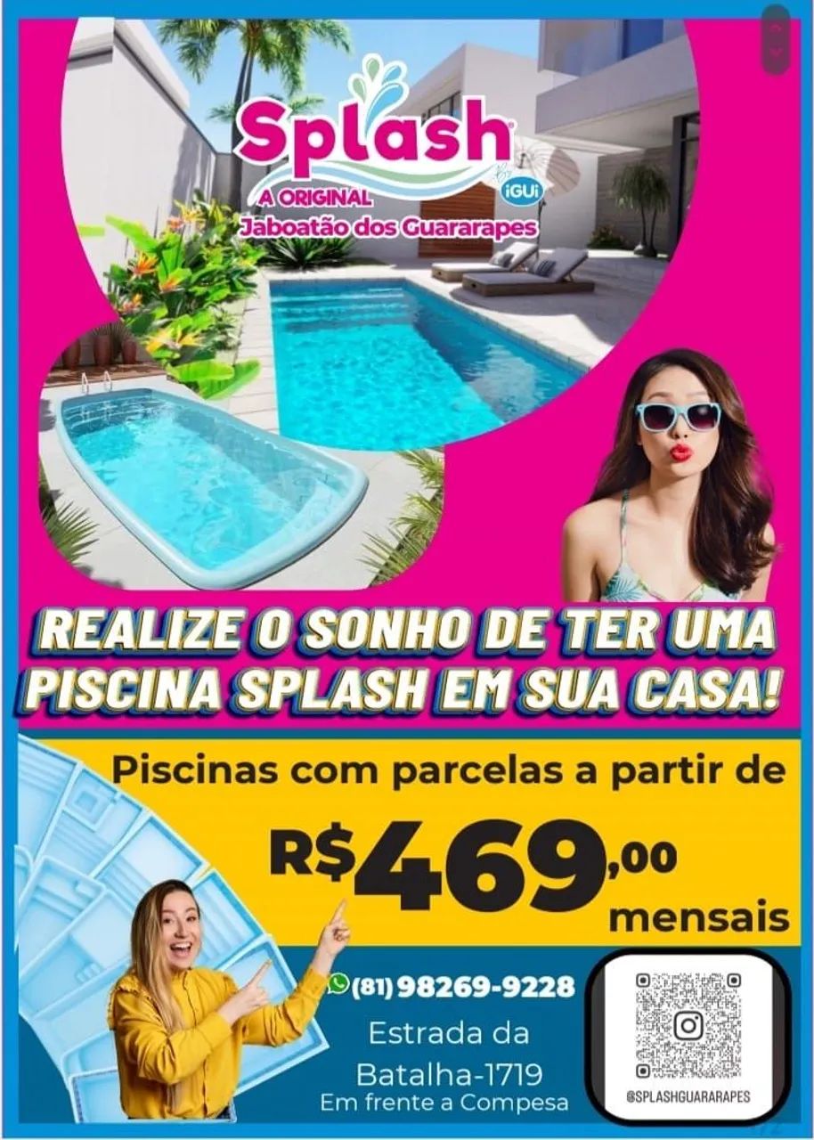Imperdível Promoção Piscina 4 metros iGUi com Instalação Completa 