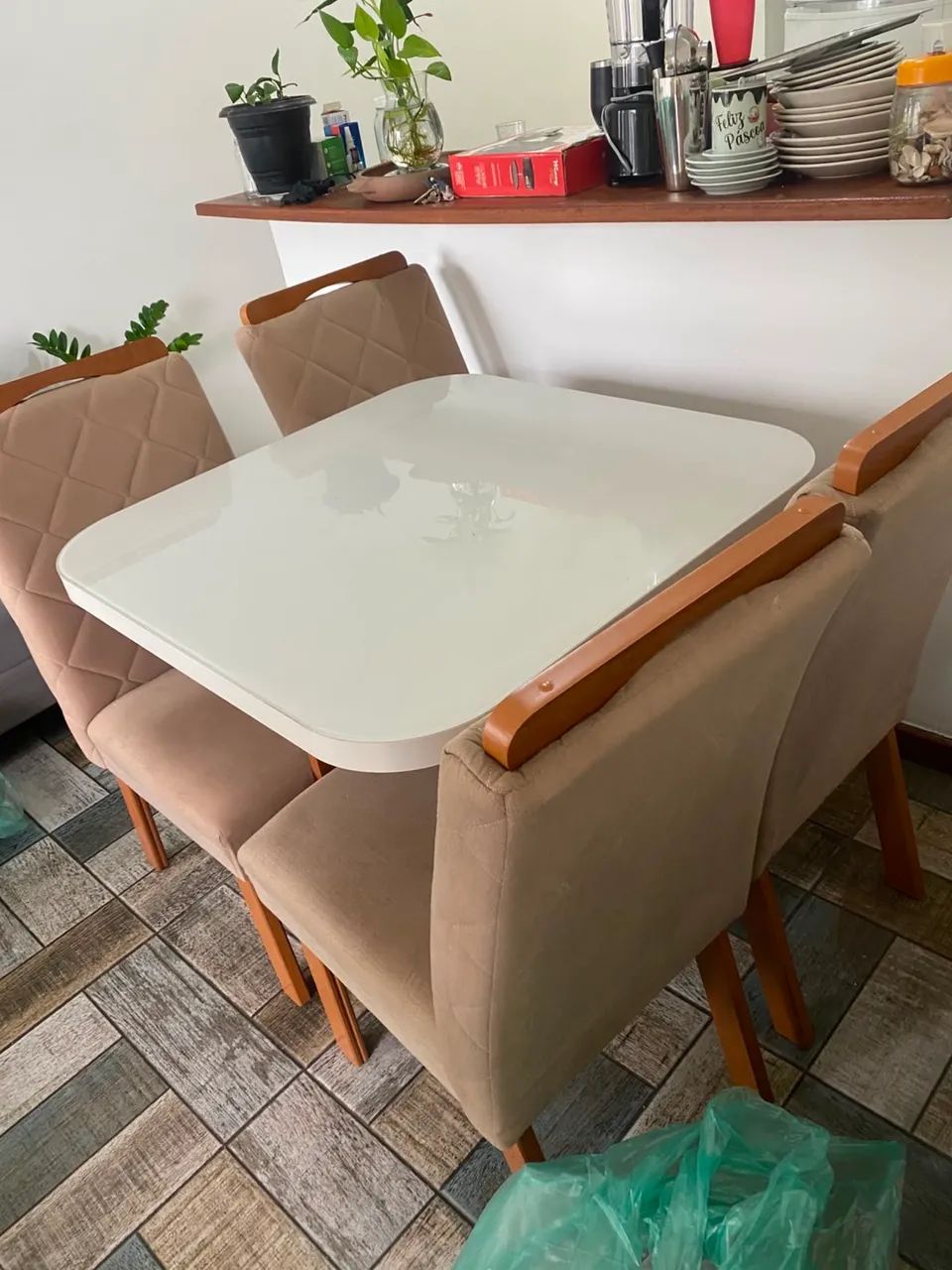 Mesa Jantar 4 Lugares Seminova OPORTUNIDADE 