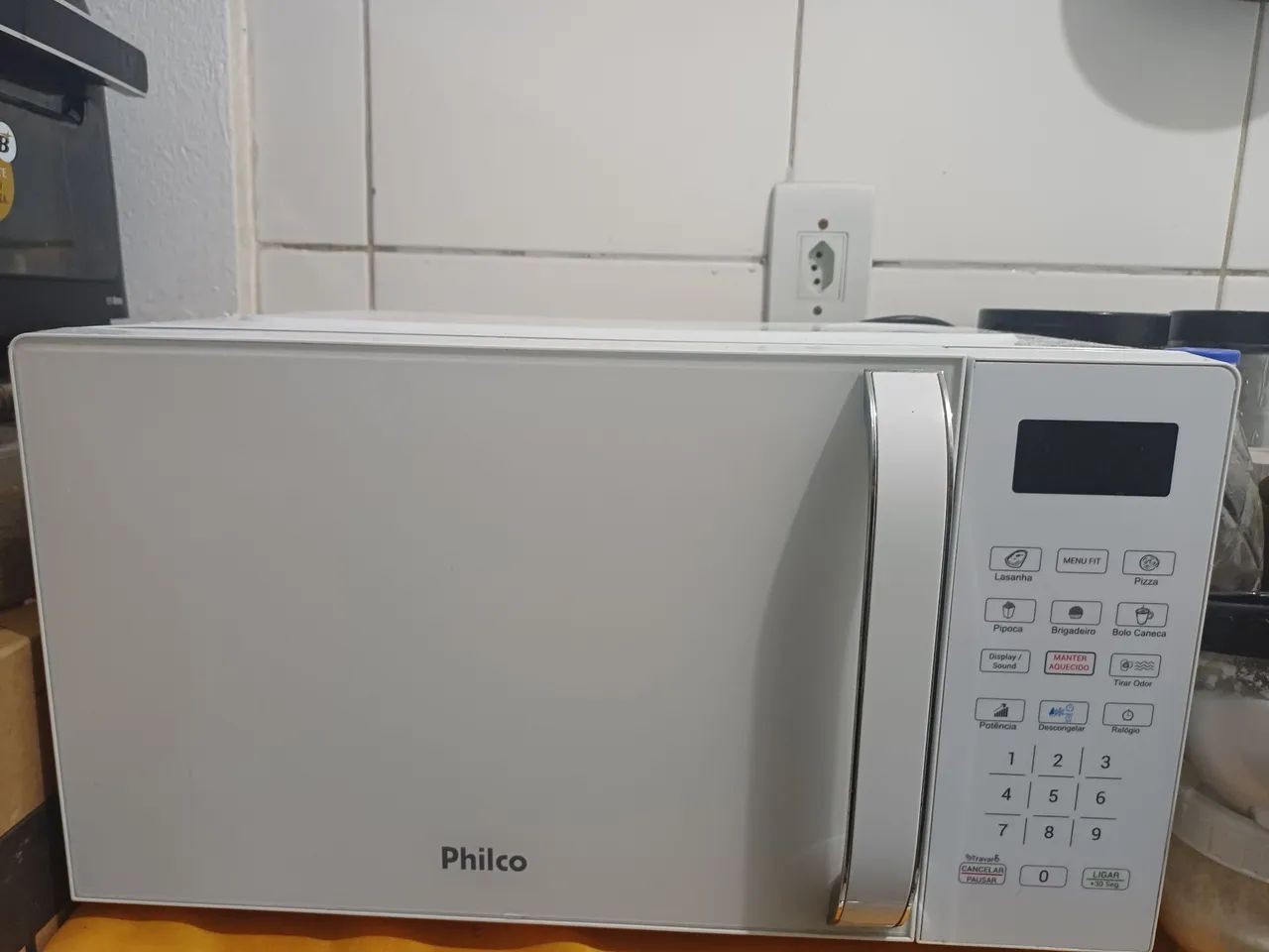 Micro-ondas philco branco 