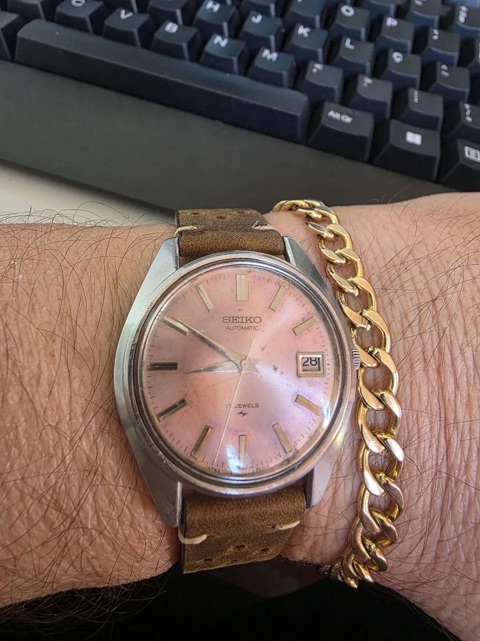 Seiko 7009 ponta de agulha 
