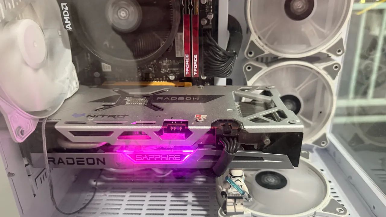 Pc gamer ryzen 5 5500 e rx6600xt - Foto 3