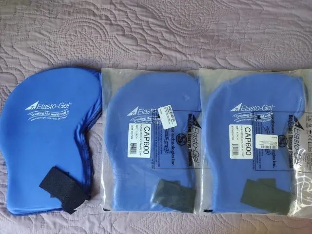 3 Toucas Térmicas Elastogel Tratamento de Quimioterapia  - Foto 3