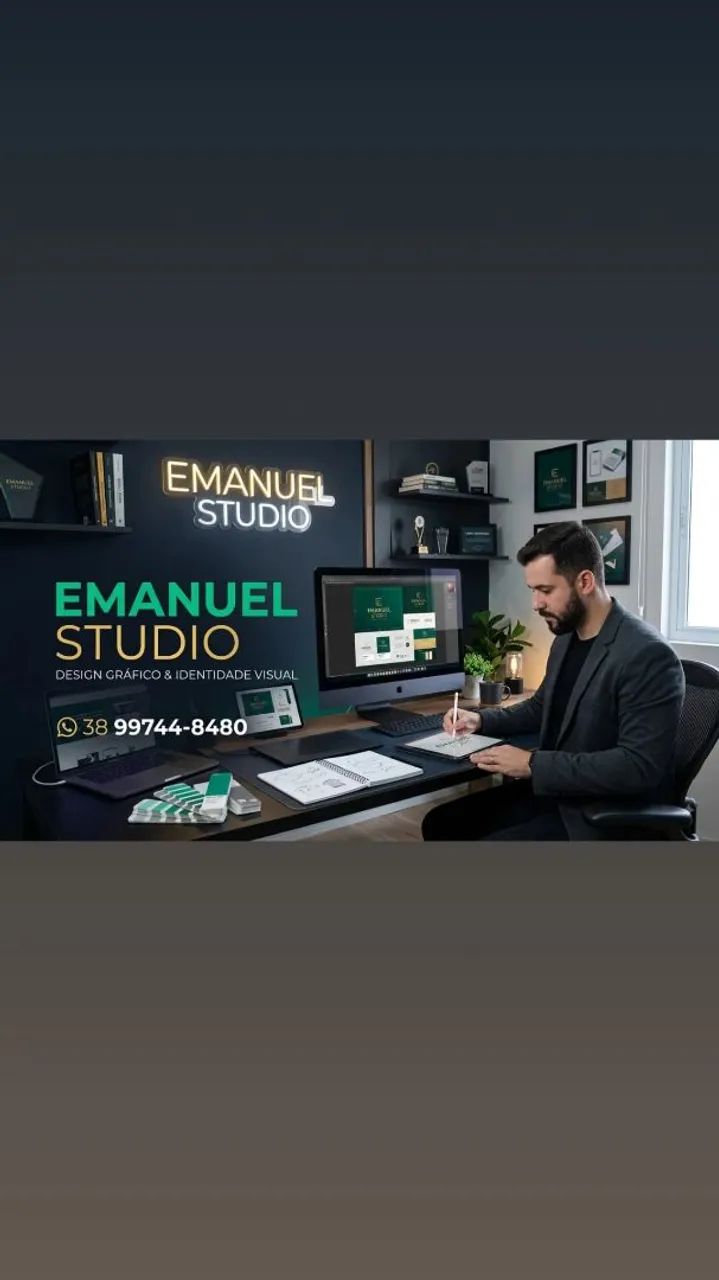 Designer gráfico Studio Emanuel 