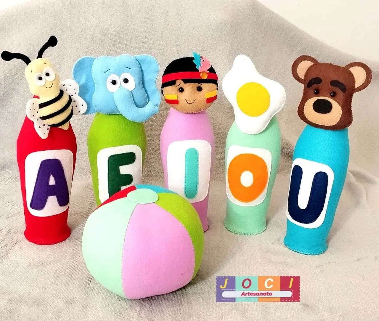 Brinquedo pedagógico boliche ?
