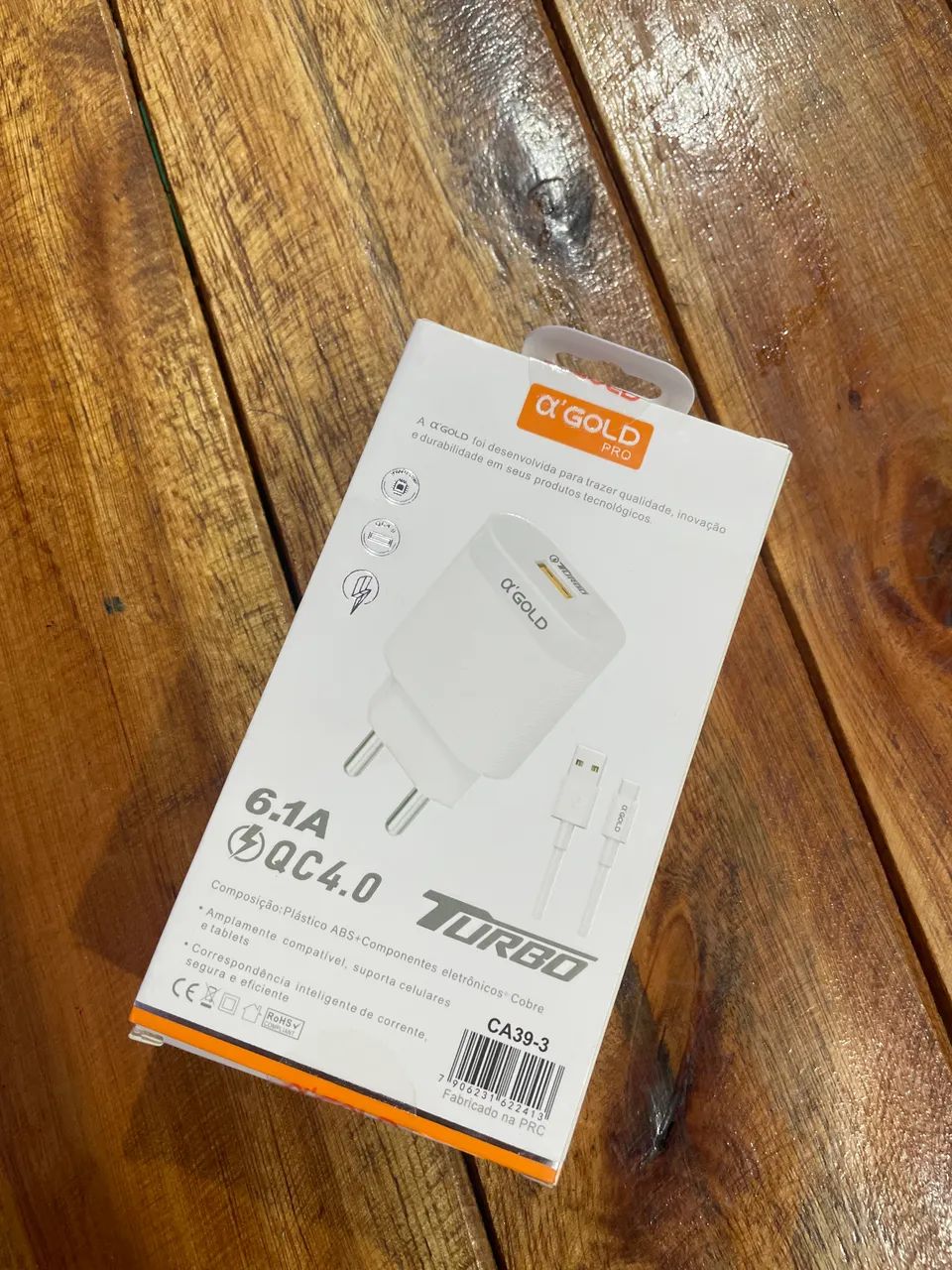 Kit Carregador Turbo 30W A'GOLD Pro (Tipo-C)  - Foto 2