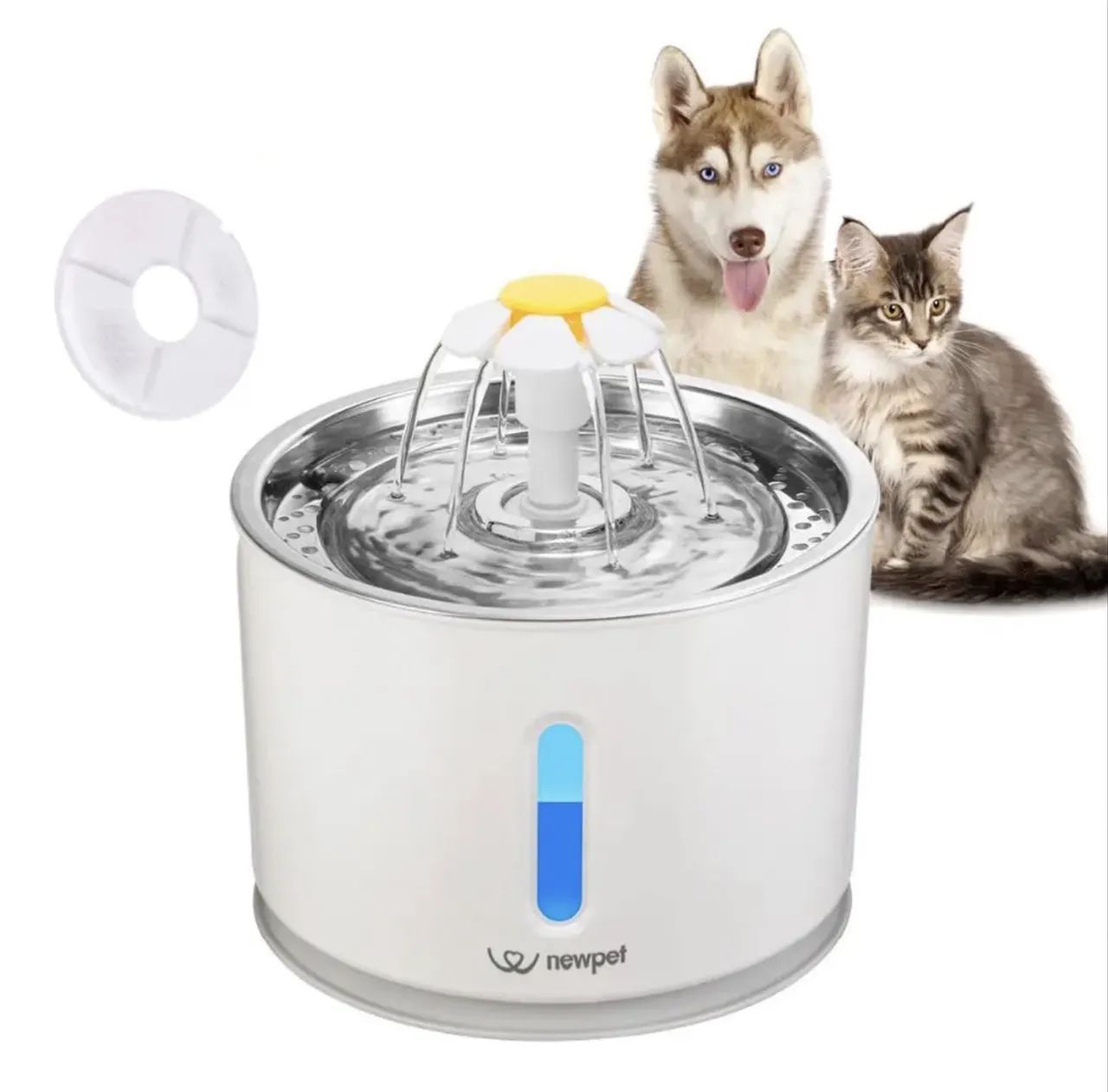 Fonte Bebedouro Automático para Gatos e Cães - 2.4L (Animus) - NOVA | SEM USO - Foto 2
