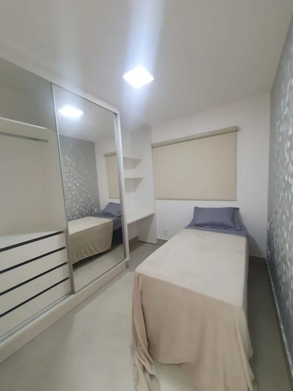 Apartamento com 2 quartos mobiliado próximo ao shopping pantanal. - Foto 5