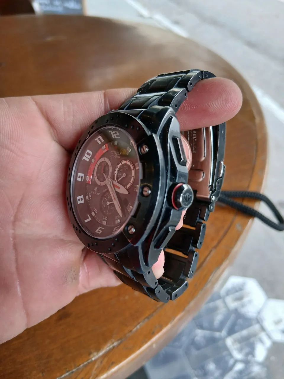 RELOGIO CITIZEN AT0729-51E ECO-DRIVE SAPPHIRE - Foto 2