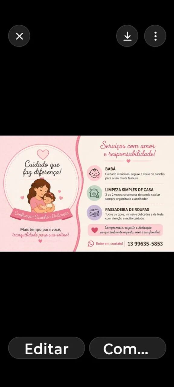 Serviços domésticos 