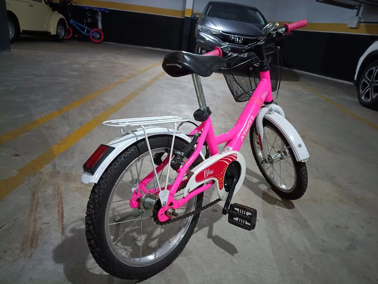Bicicleta infantil aro 16 Athor Bliss rosa - Foto 3