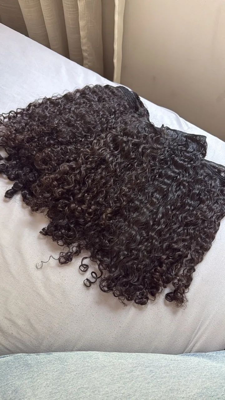 Cabelo humano cacheado brasileiro  - Foto 2