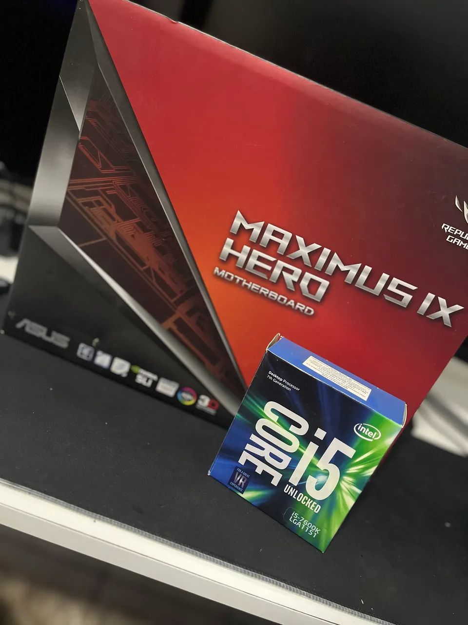 Kit Gamer ASUS ROG - Maximus IX Hero + i5-7600K 