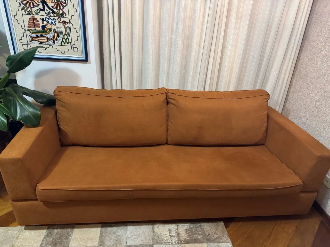 Sofá Gr 2.30 X 90 cm de madeira  - Foto 2