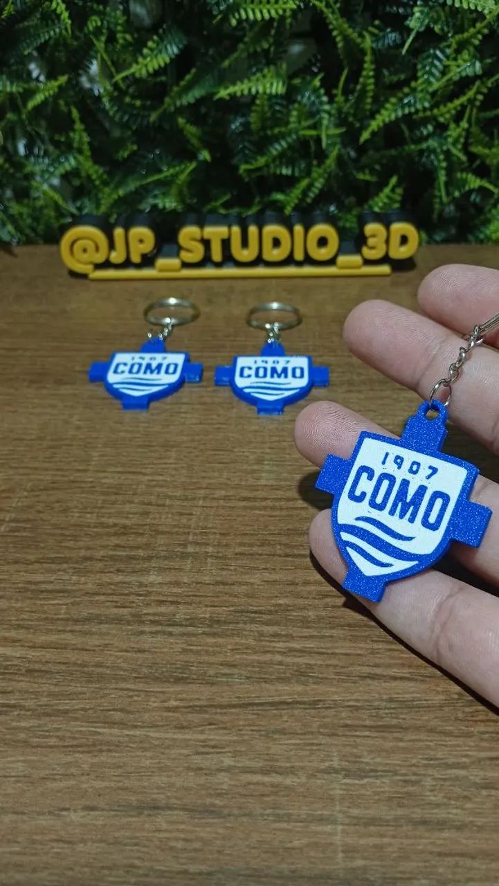 Kit 3 Chaveiros do Como 1907 - Foto 2