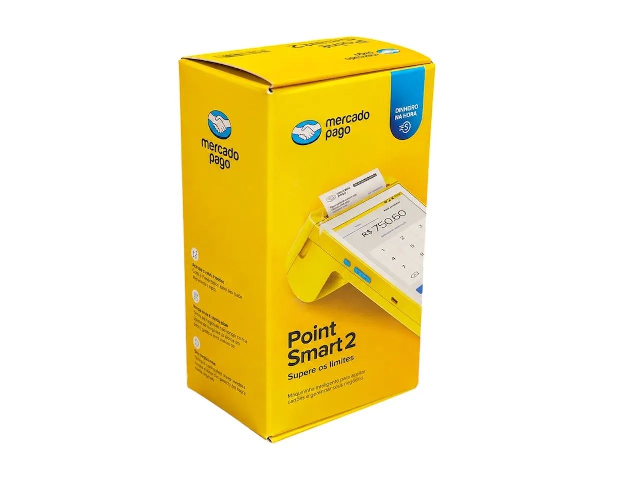 Maquineta de Cartão Point Smart 2 Mercado Pago - Foto 2
