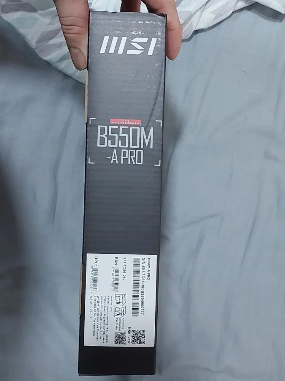 MSI B550M-A PRO AM4 DDR4 B550 NOVA, SEM USO - Foto 5