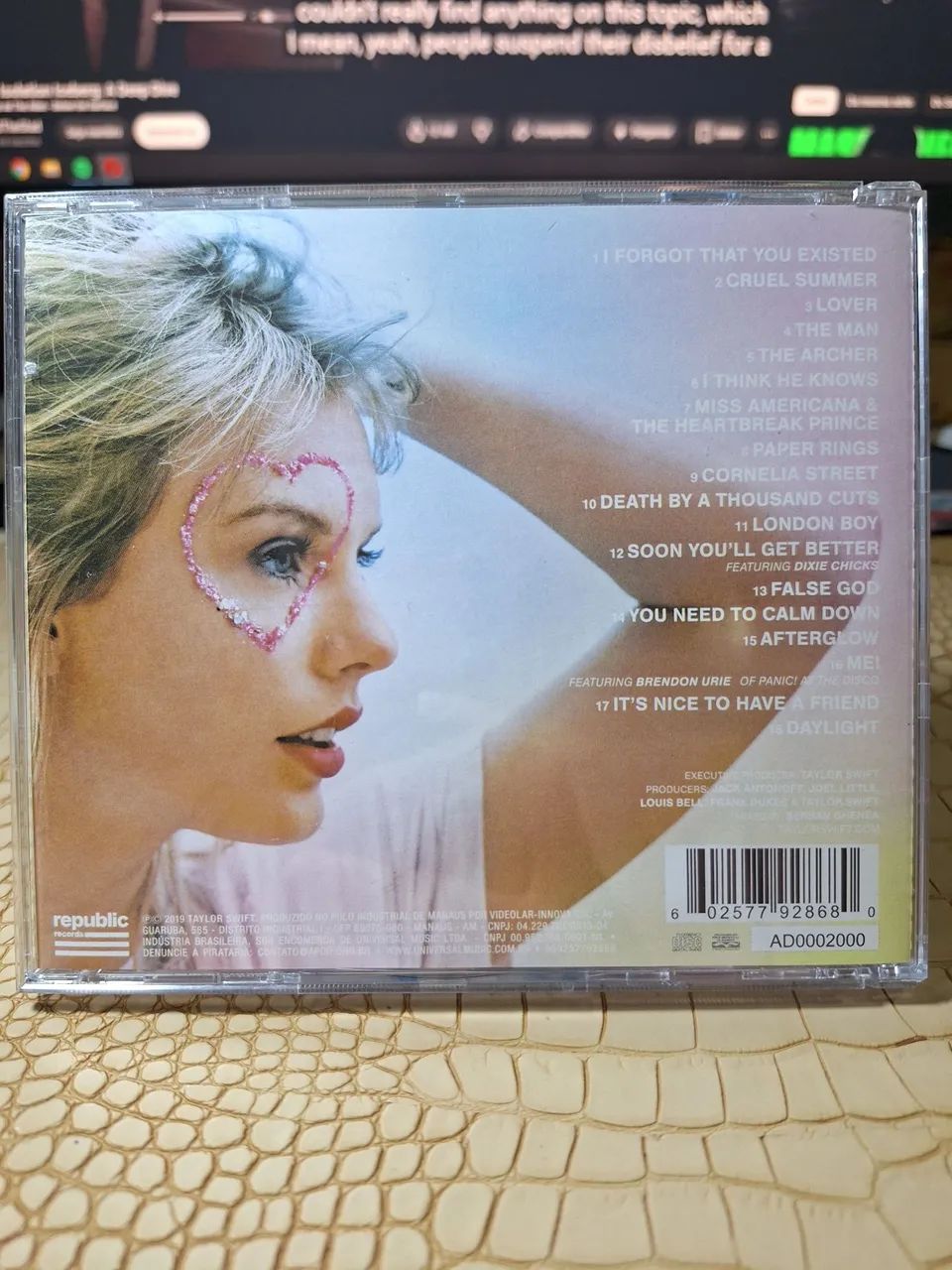 CD Taylor Swift - Lover - Foto 2