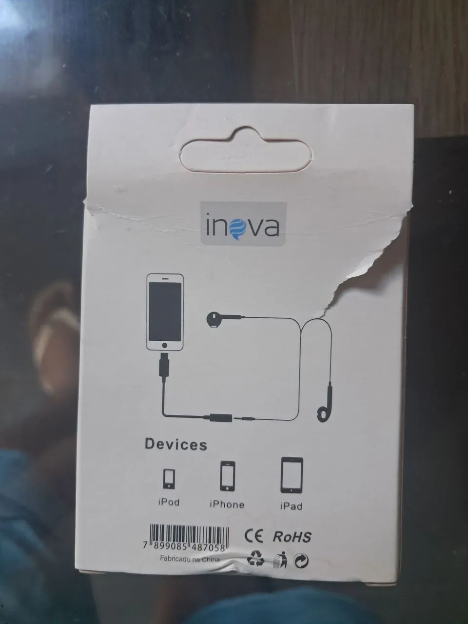 Cabo para fone de ouvido para IPhone entrada tipo C - Foto 2