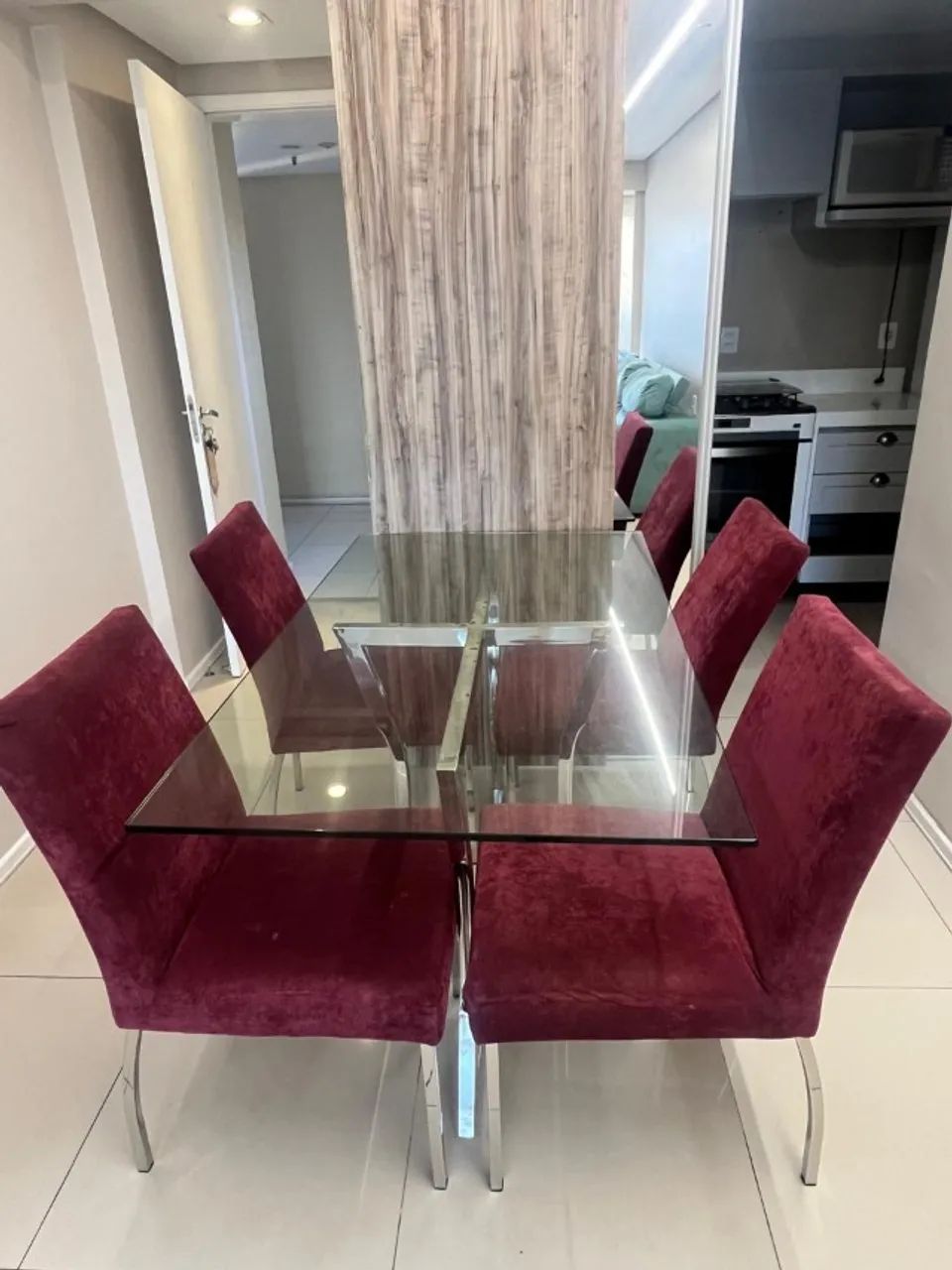 Mesa de Jantar com 4 cadeiras