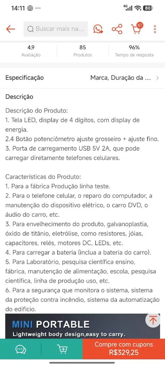 Microscópio  - Foto 2