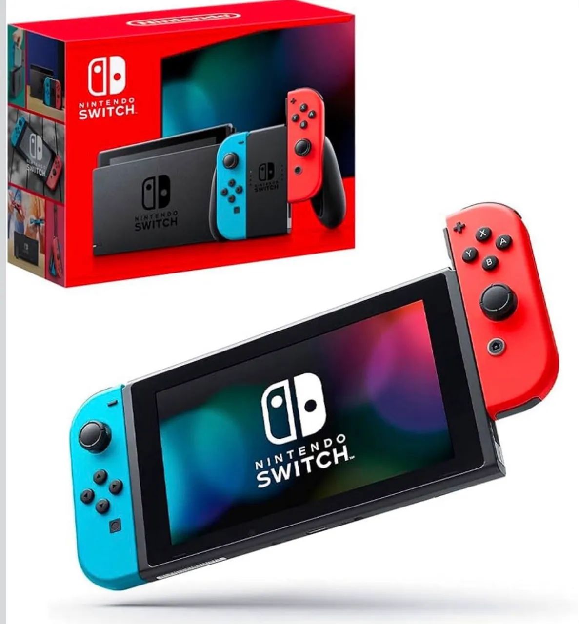 Nintendo Switch V2 + Zelda + acessórios 