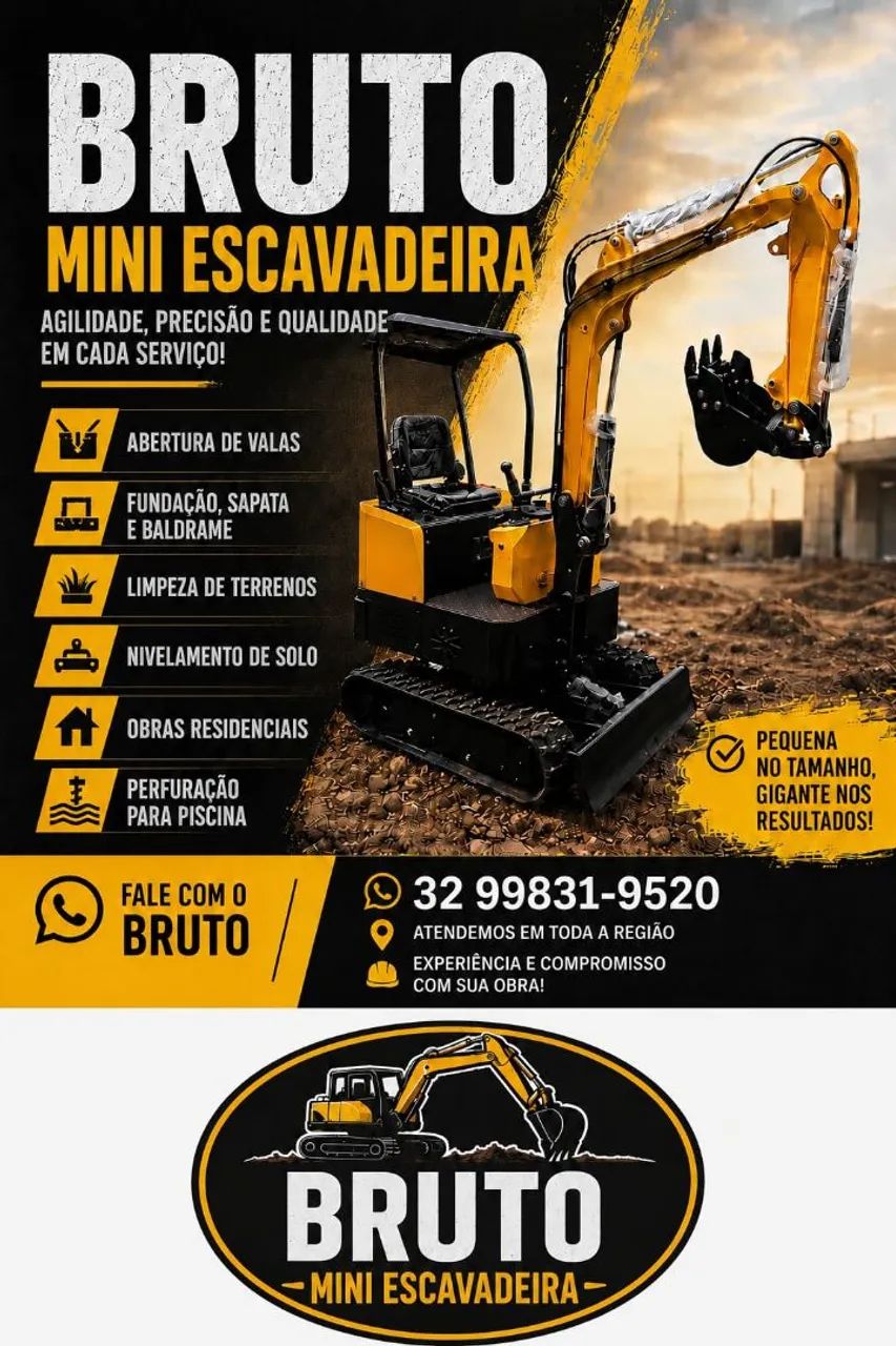 Locação de mini escavadeira  - Foto 3