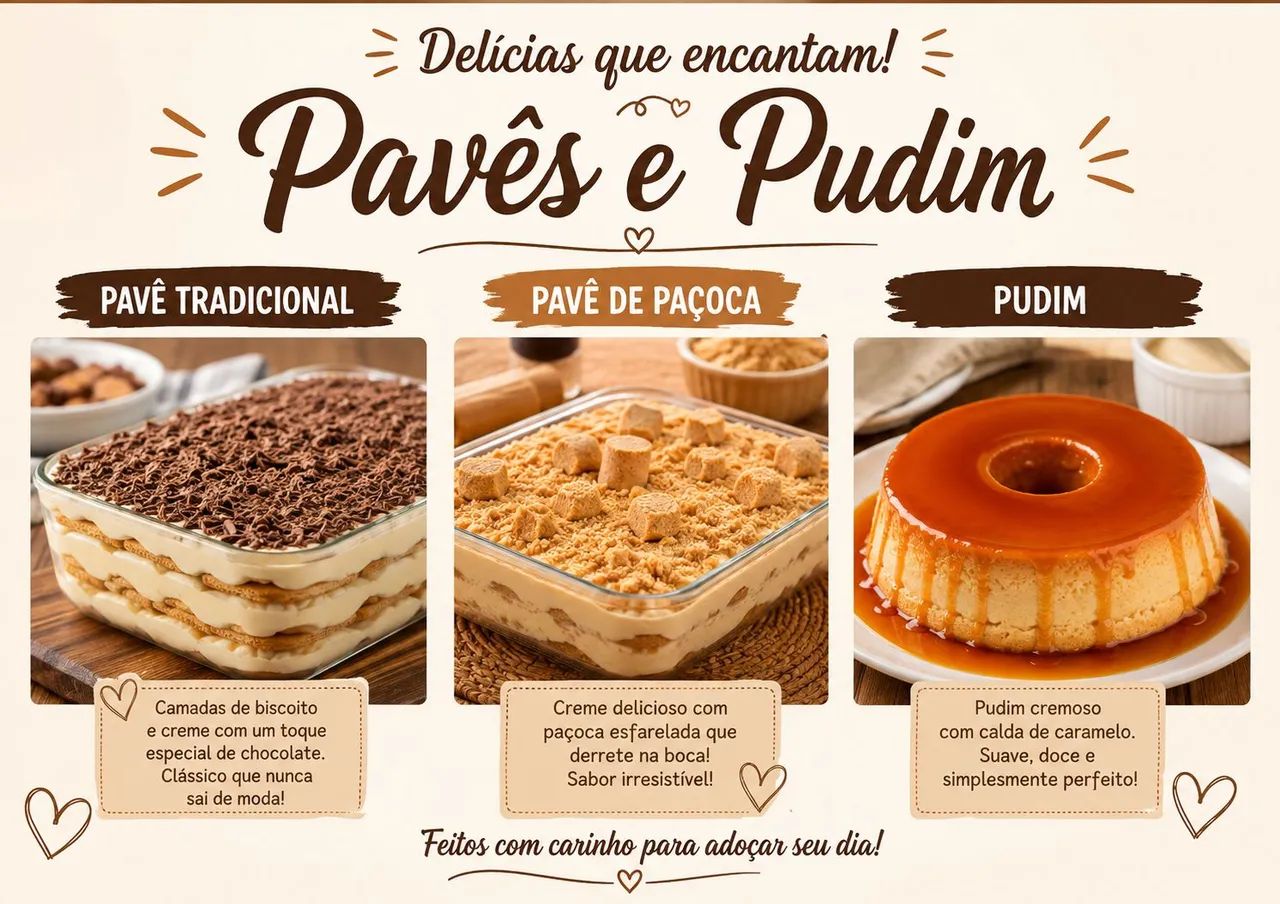Faço Doces Pra Encomenda 