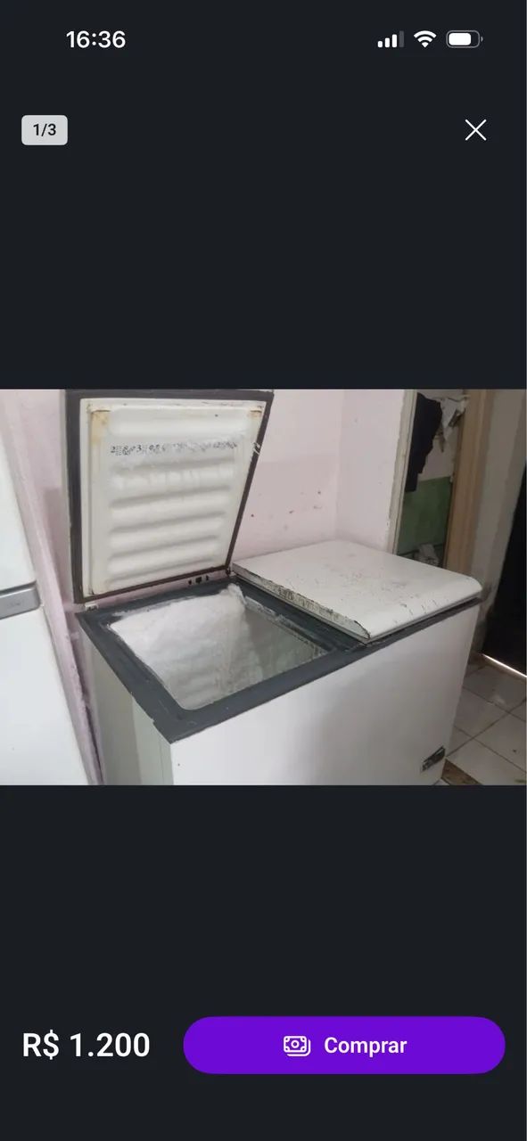 Freezer horizontal 