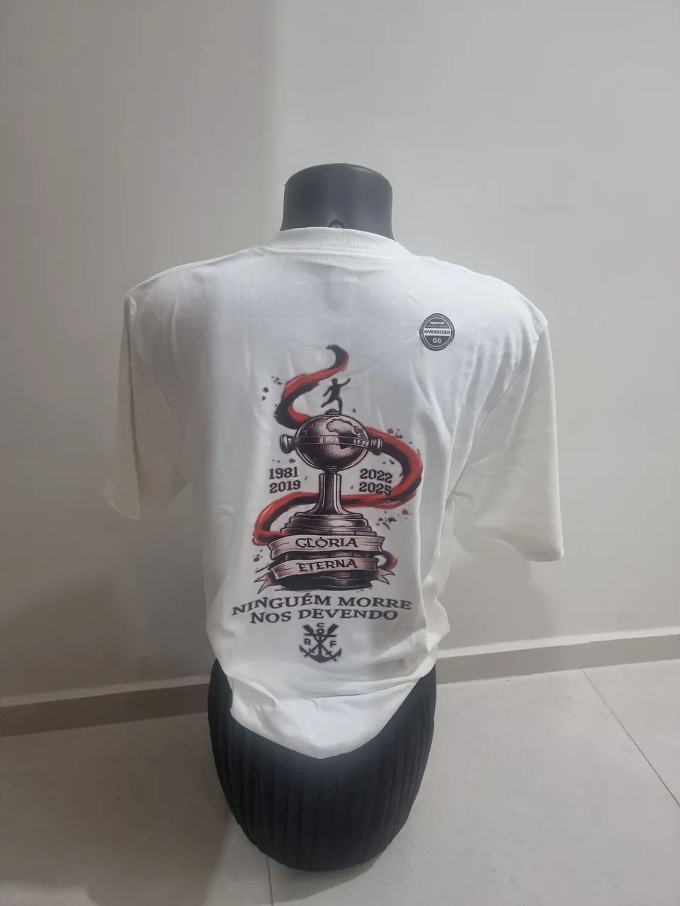 Camisas Oversize com e sem Estampadas  de times e de marcas  - Foto 3